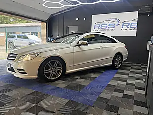 Used 2013 Mercedes-Benz E Class AMG Line Premium Plus Pearlescent White - Interior and Exterior details 6