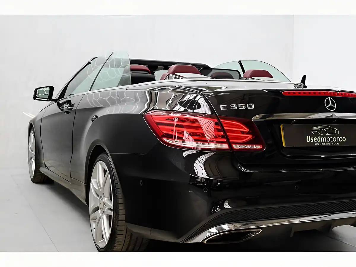 Used 2013 Mercedes-Benz E Class AMG Sport Cabriolet Black - Interior and Exterior details 14