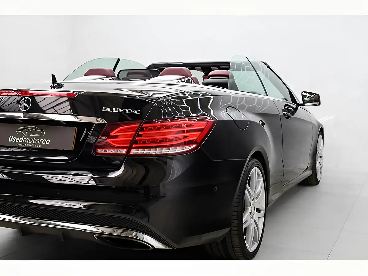 Used 2013 Mercedes-Benz E Class AMG Sport Cabriolet Black - Interior and Exterior details 16