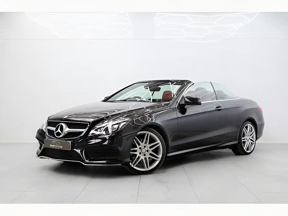 Used 2013 Mercedes-Benz E Class AMG Sport Cabriolet Black - Interior and Exterior details 4