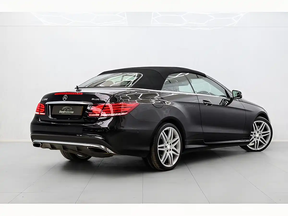 Used 2013 Mercedes-Benz E Class AMG Sport Cabriolet Black - Interior and Exterior details 6