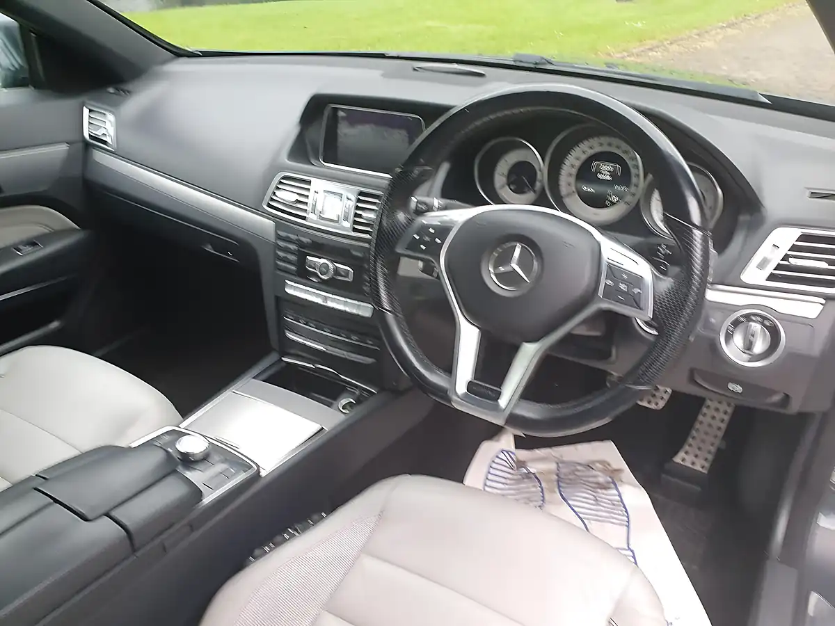 Used 2013 Mercedes-Benz E Class AMG Sport Cabriolet Grey - Interior and Exterior details 13