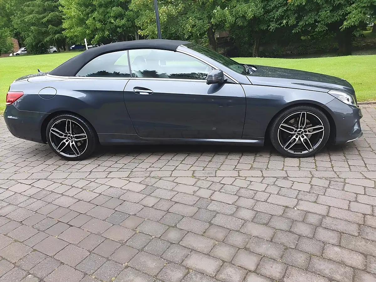 Used 2013 Mercedes-Benz E Class AMG Sport Cabriolet Grey - Interior and Exterior details 2