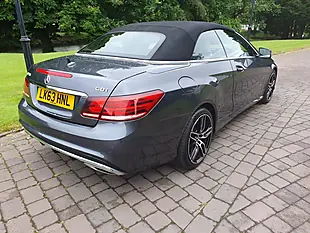 Used 2013 Mercedes-Benz E Class AMG Sport Cabriolet Grey - Interior and Exterior details 4