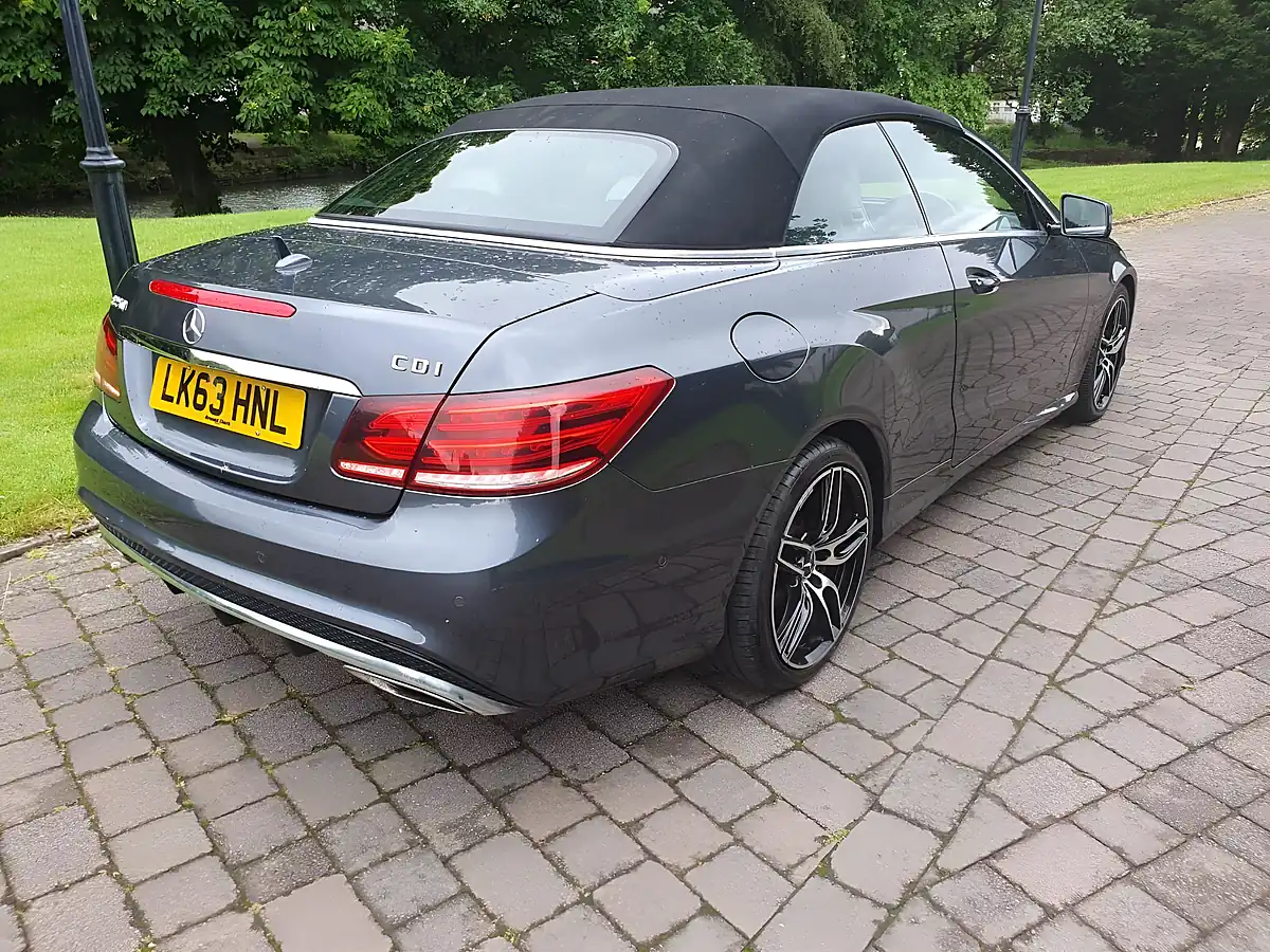 Used 2013 Mercedes-Benz E Class AMG Sport Cabriolet Grey - Interior and Exterior details 4