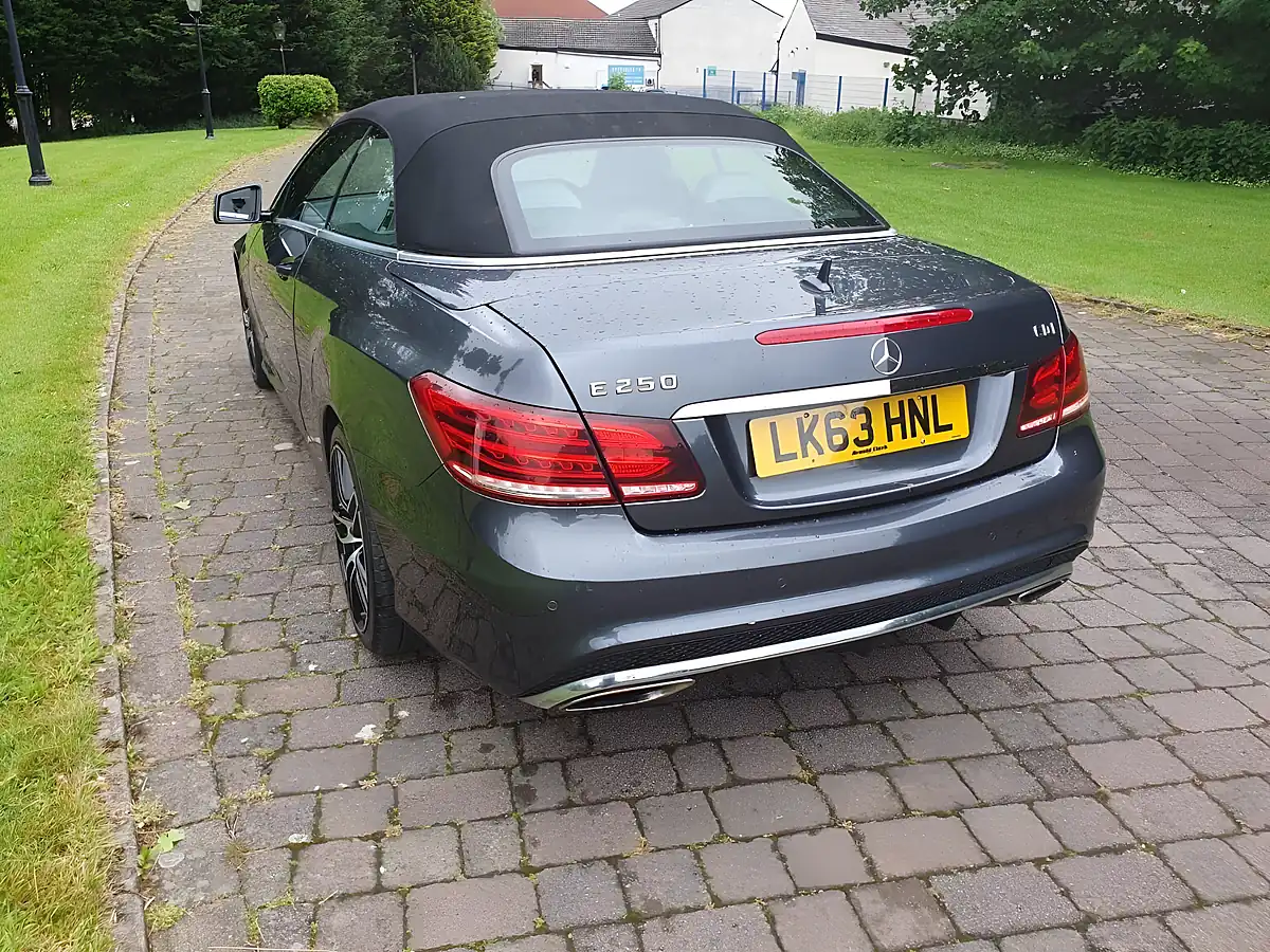 Used 2013 Mercedes-Benz E Class AMG Sport Cabriolet Grey - Interior and Exterior details 6