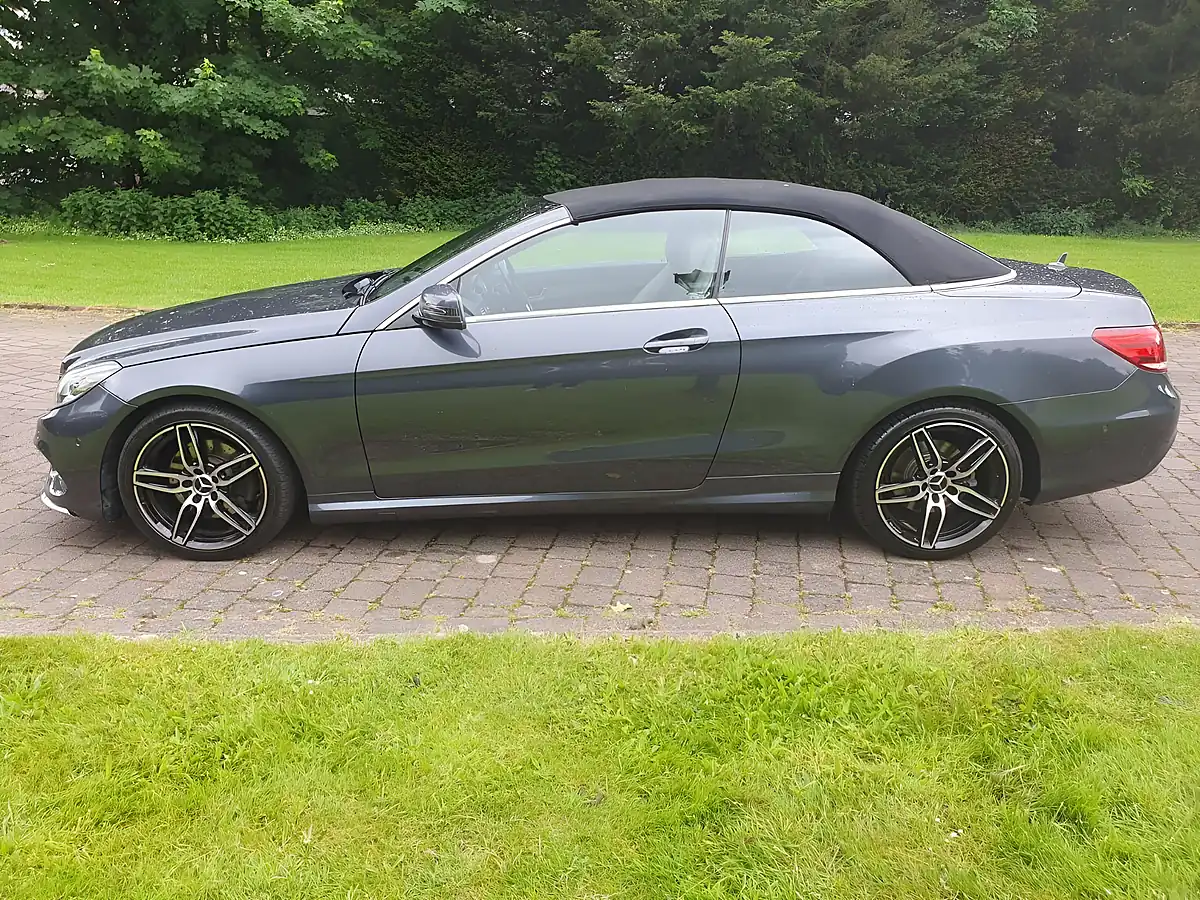Used 2013 Mercedes-Benz E Class AMG Sport Cabriolet Grey - Interior and Exterior details 8