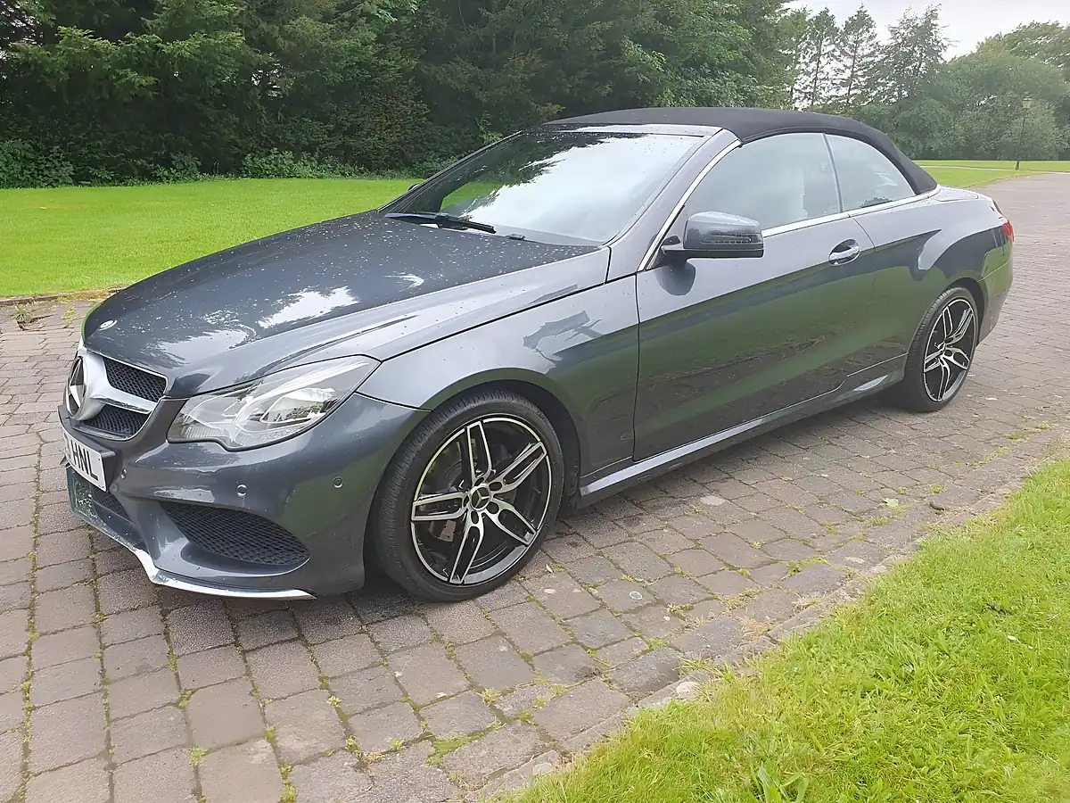 Used 2013 Mercedes-Benz E Class AMG Sport Cabriolet Grey - Interior and Exterior details 9