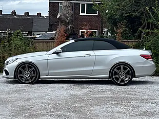 Used 2013 Mercedes-Benz E Class AMG Sport Cabriolet Silver - Interior and Exterior details 10