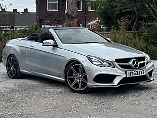Used 2013 Mercedes-Benz E Class AMG Sport Cabriolet Silver - Interior and Exterior details 12