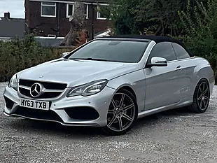 Used 2013 Mercedes-Benz E Class AMG Sport Cabriolet Silver - Interior and Exterior details 2