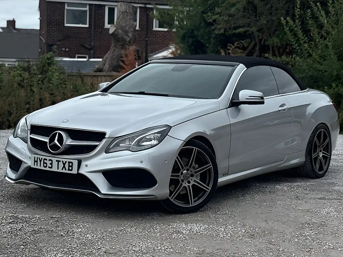 Used 2013 Mercedes-Benz E Class AMG Sport Cabriolet Silver - Interior and Exterior details 2