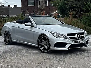 Used 2013 Mercedes-Benz E Class AMG Sport Cabriolet Silver - Interior and Exterior details 3