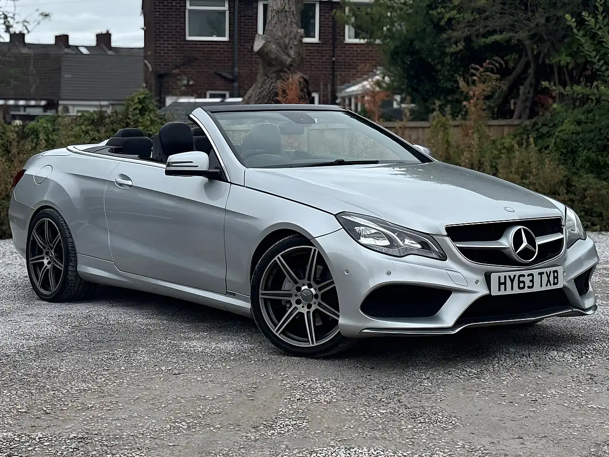 Used 2013 Mercedes-Benz E Class AMG Sport Cabriolet Silver - Interior and Exterior details 3