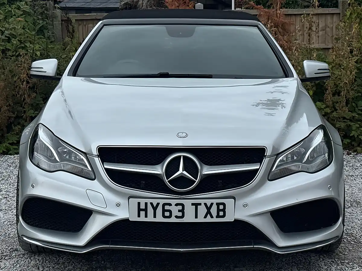 Used 2013 Mercedes-Benz E Class AMG Sport Cabriolet Silver - Interior and Exterior details 6