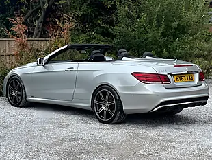 Used 2013 Mercedes-Benz E Class AMG Sport Cabriolet Silver - Interior and Exterior details 9