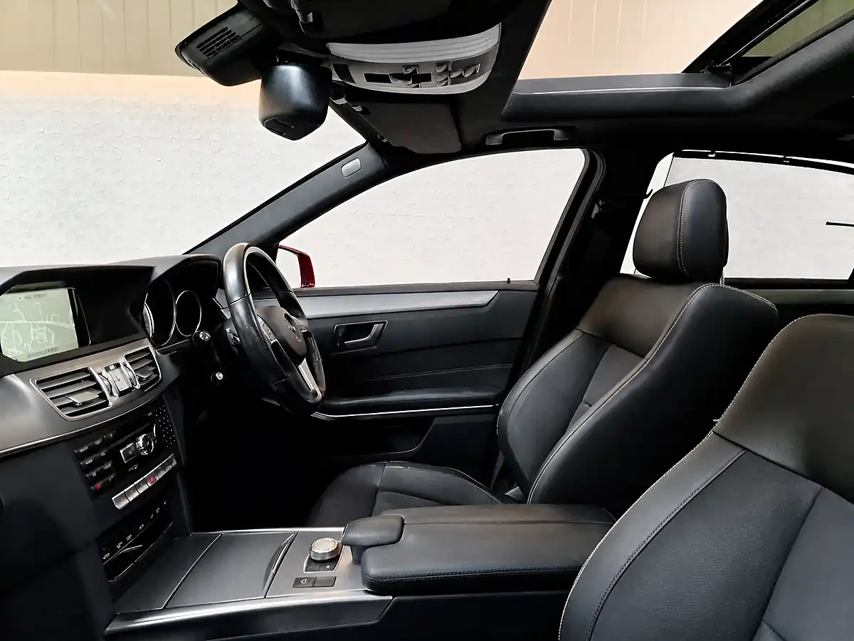 Used 2013 Mercedes-Benz E Class AMG Sport Designo Hyacinth Red - Interior and Exterior details 15