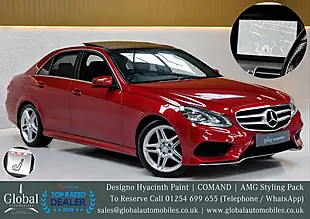 Used 2013 Mercedes-Benz E Class AMG Sport Designo Hyacinth Red - Interior and Exterior details 3
