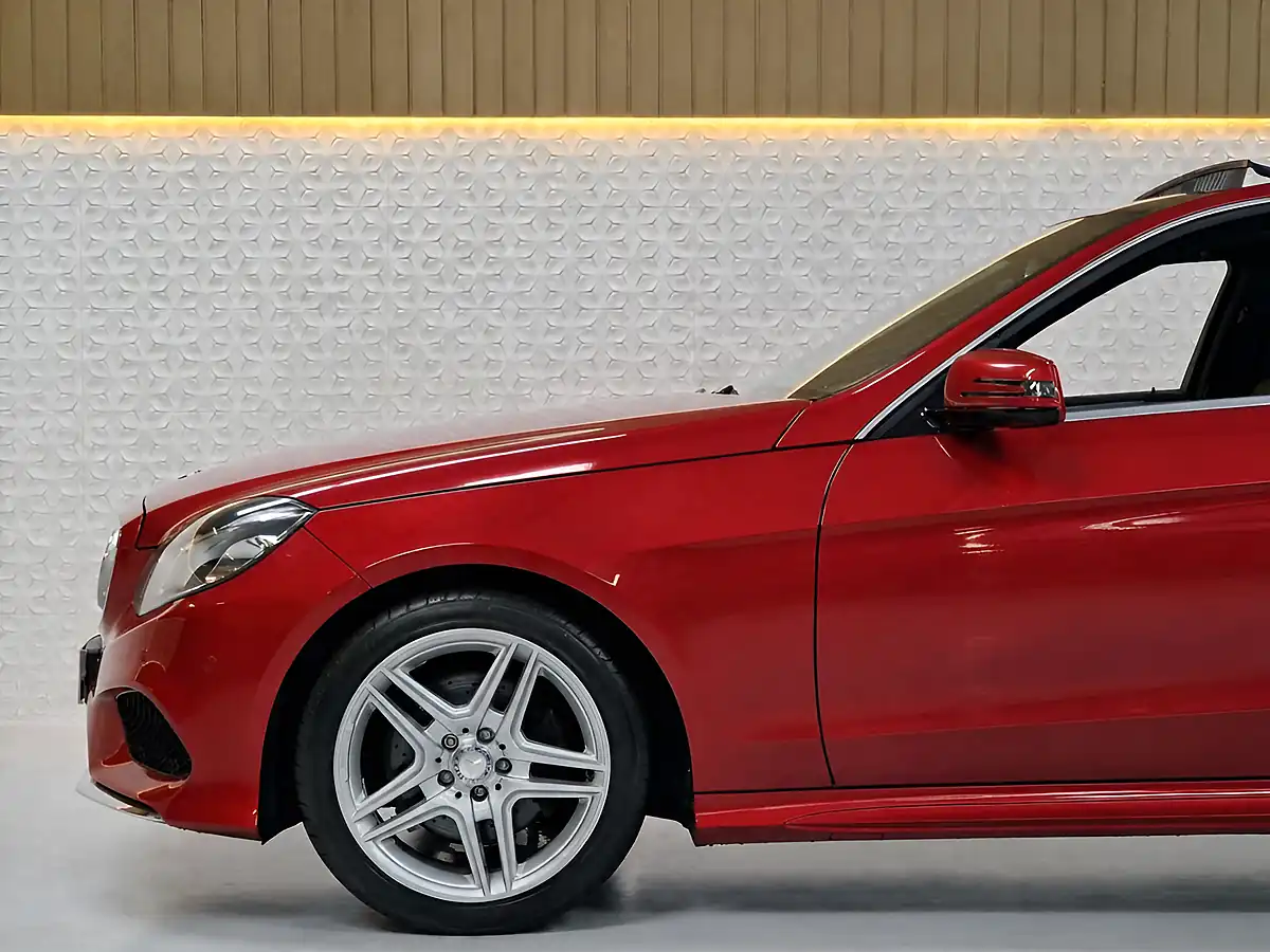 Used 2013 Mercedes-Benz E Class AMG Sport Designo Hyacinth Red - Interior and Exterior details 7