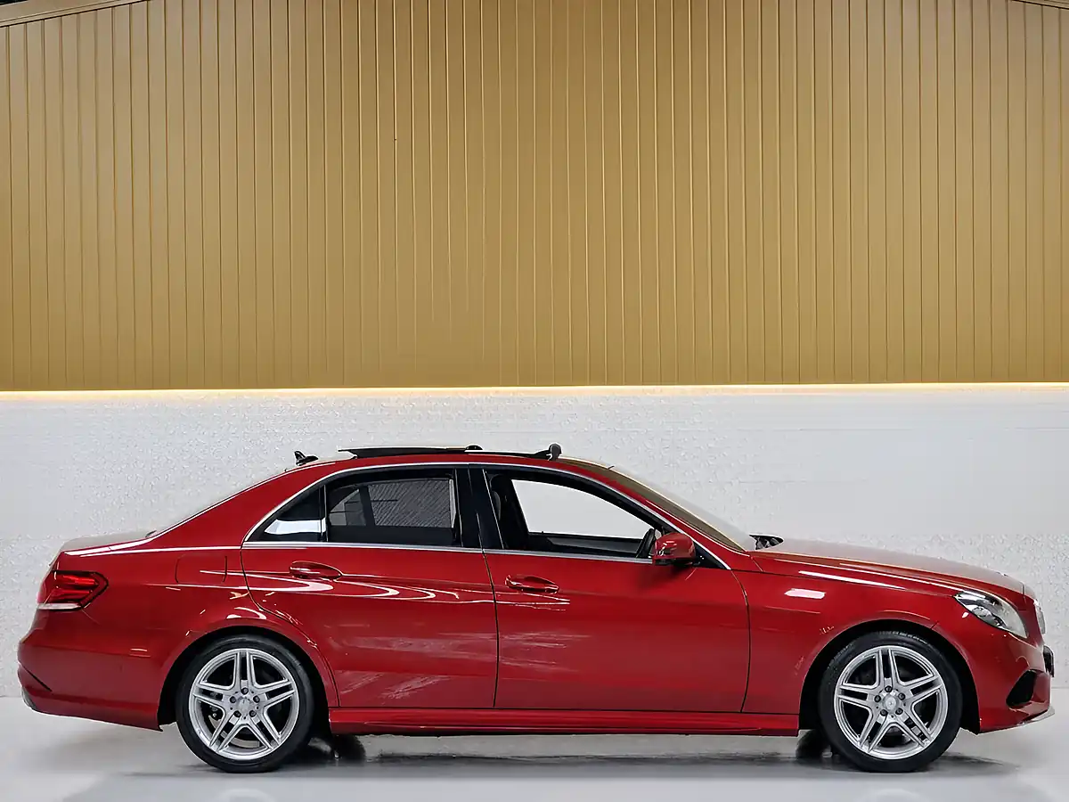 Used 2013 Mercedes-Benz E Class AMG Sport Designo Hyacinth Red - Interior and Exterior details 8