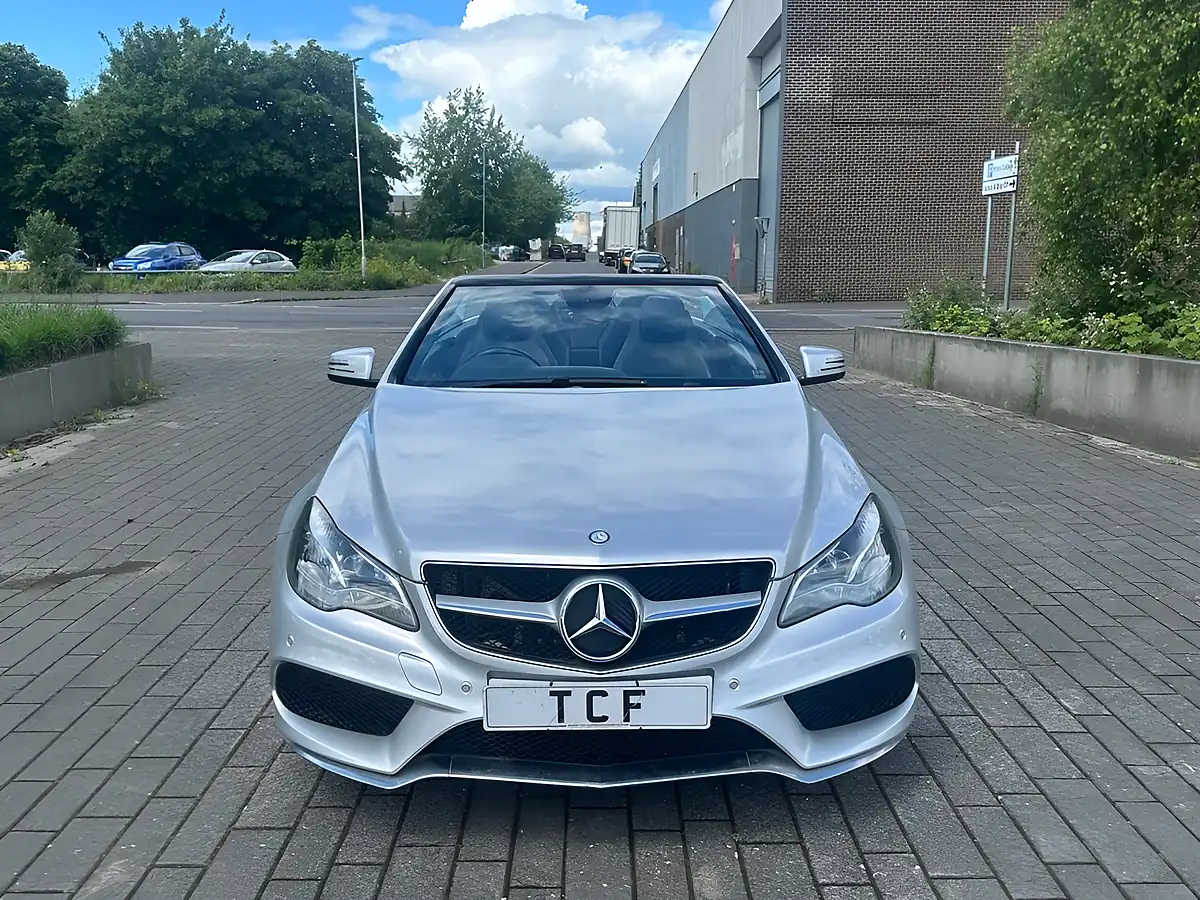 Used 2013 Mercedes-Benz E-Class AMG Sport Silver - Interior and Exterior details 11