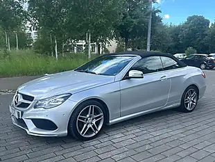 Used 2013 Mercedes-Benz E-Class AMG Sport Silver - Interior and Exterior details 12