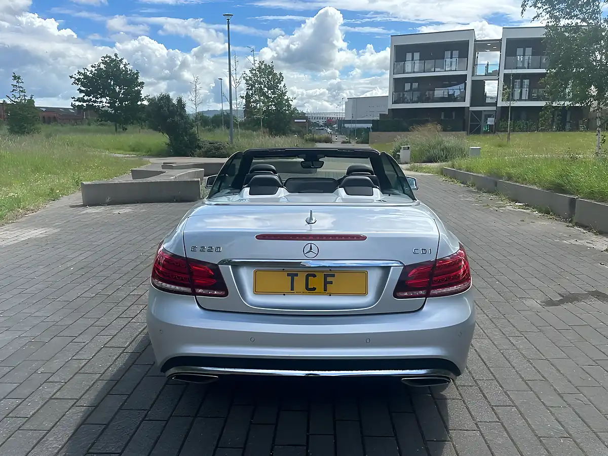 Used 2013 Mercedes-Benz E-Class AMG Sport Silver - Interior and Exterior details 14
