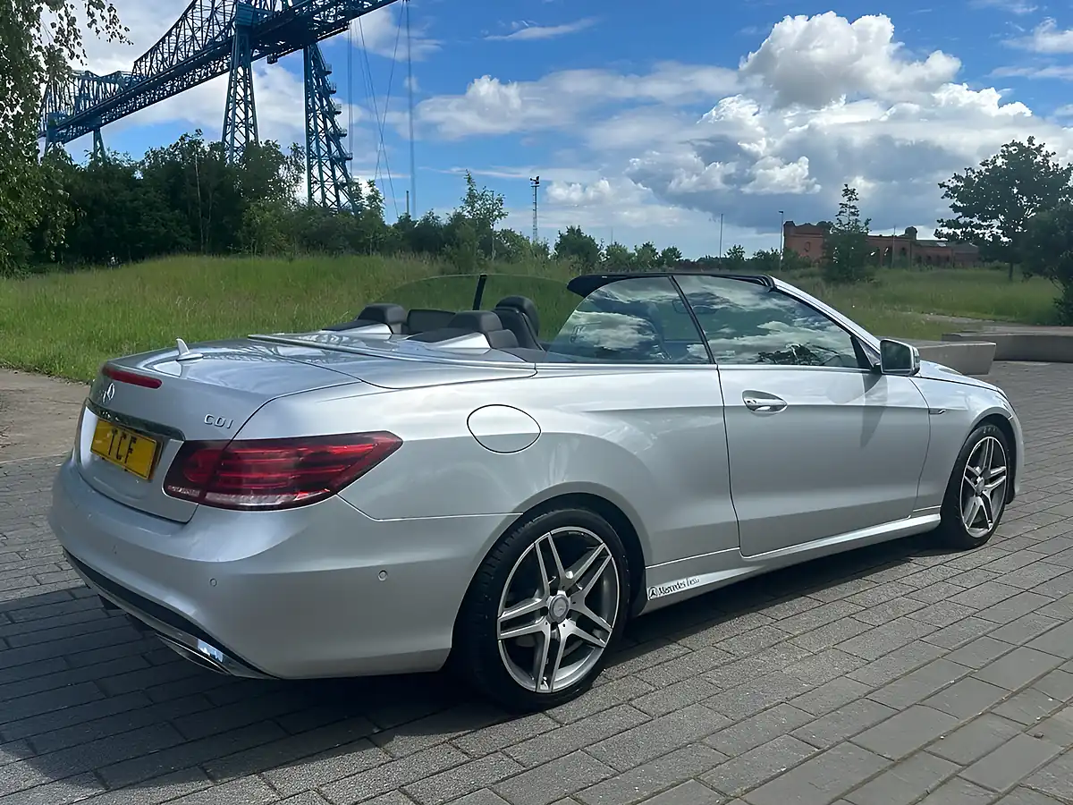 Used 2013 Mercedes-Benz E-Class AMG Sport Silver - Interior and Exterior details 17