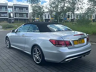 Used 2013 Mercedes-Benz E-Class AMG Sport Silver - Interior and Exterior details 5