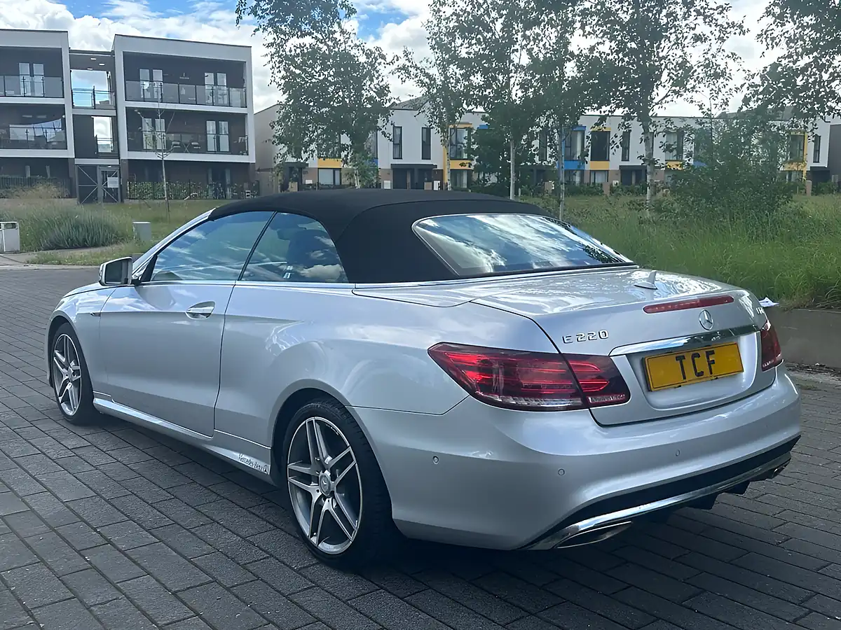 Used 2013 Mercedes-Benz E-Class AMG Sport Silver - Interior and Exterior details 5
