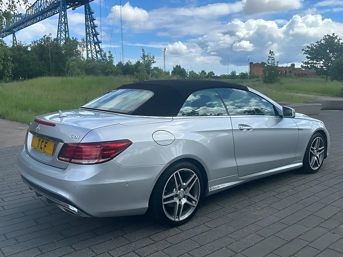 Used 2013 Mercedes-Benz E-Class AMG Sport Silver - Interior and Exterior details 9