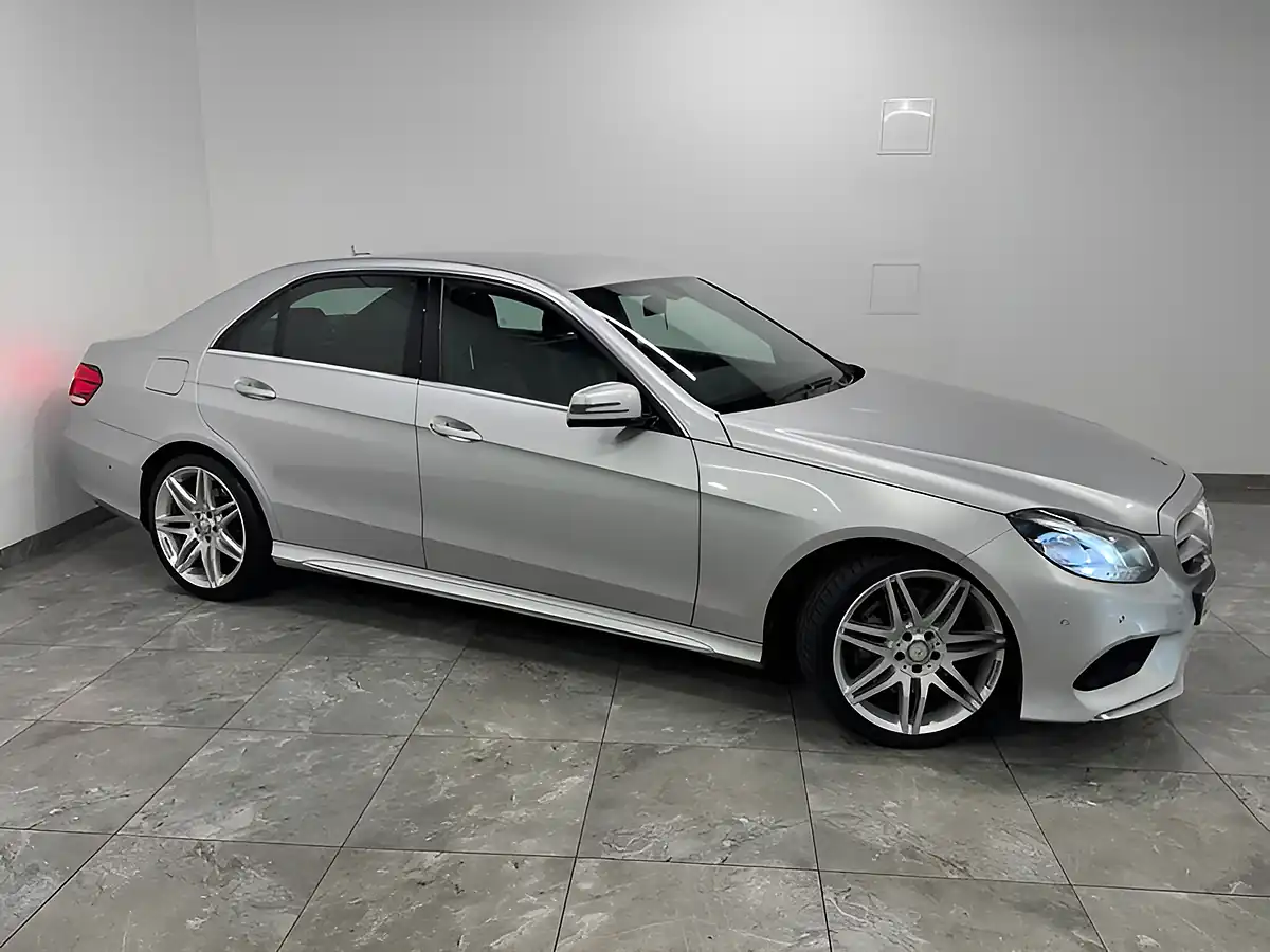 Used 2013 Mercedes-Benz E Class AMG Sport Silver - Interior and Exterior details 2