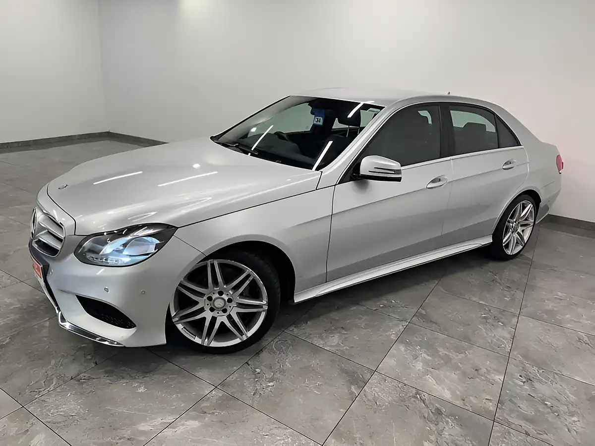 Used 2013 Mercedes-Benz E Class AMG Sport Silver - Interior and Exterior details 4