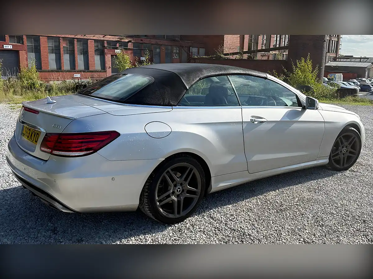 Used 2013 Mercedes-Benz E Class AMG Sport Silver - Interior and Exterior details 5