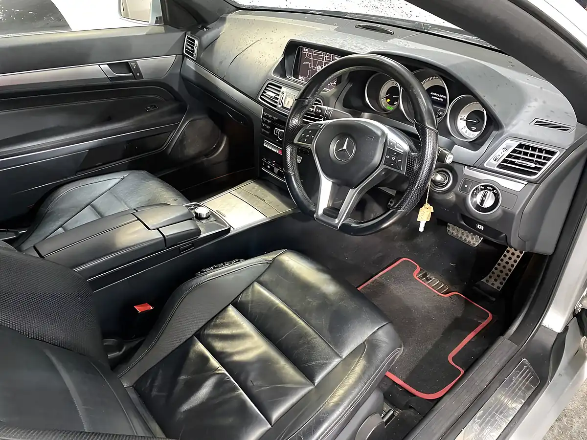 Used 2013 Mercedes-Benz E Class AMG Sport Silver - Interior and Exterior details 17