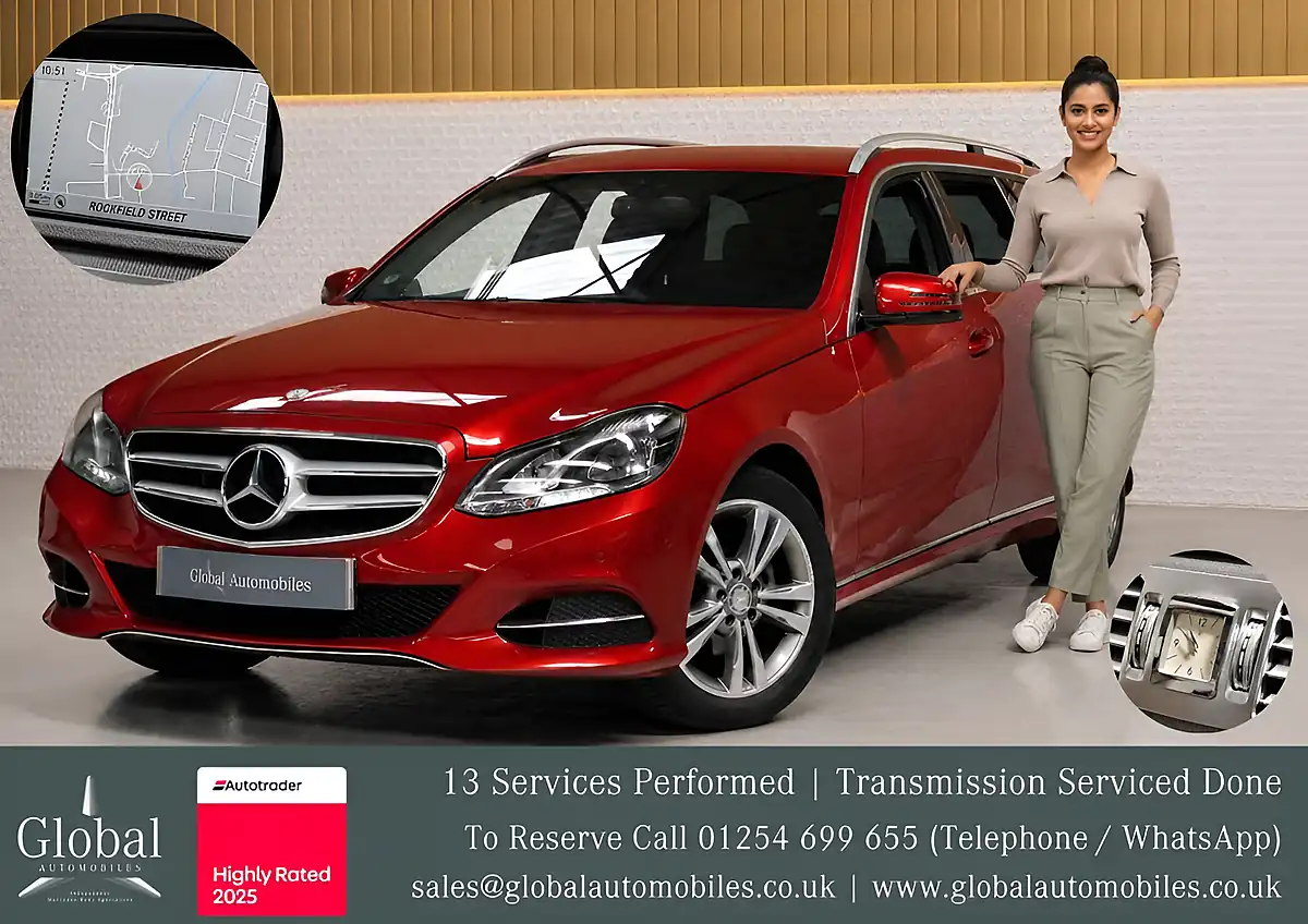 Used 2013 Mercedes-Benz E Class Se Designo Hyacinth Red - Front View