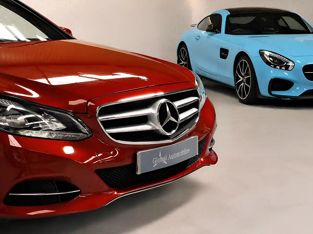 Used 2013 Mercedes-Benz E Class Se Designo Hyacinth Red - Interior and Exterior details 9