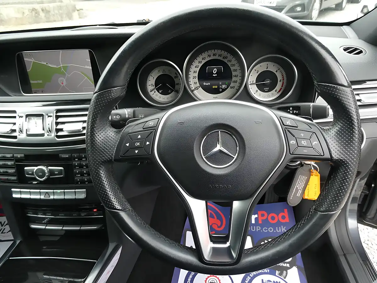 Used 2013 Mercedes-Benz E Class Se Grey - Interior and Exterior details 7
