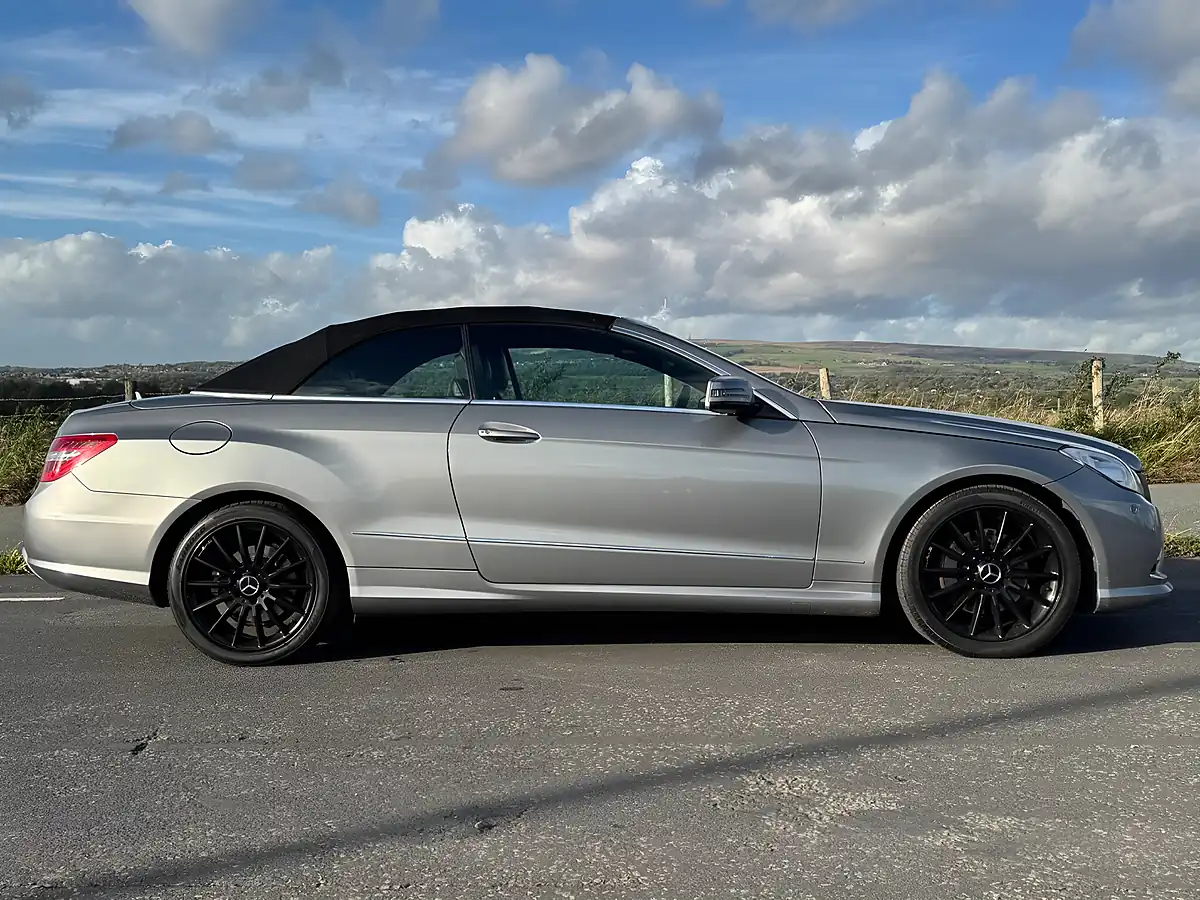 Used 2013 Mercedes-Benz E-Class Sport Cabriolet Silver - Interior and Exterior details 12