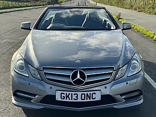 Used 2013 Mercedes-Benz E-Class Sport Cabriolet Silver - Interior and Exterior details 2