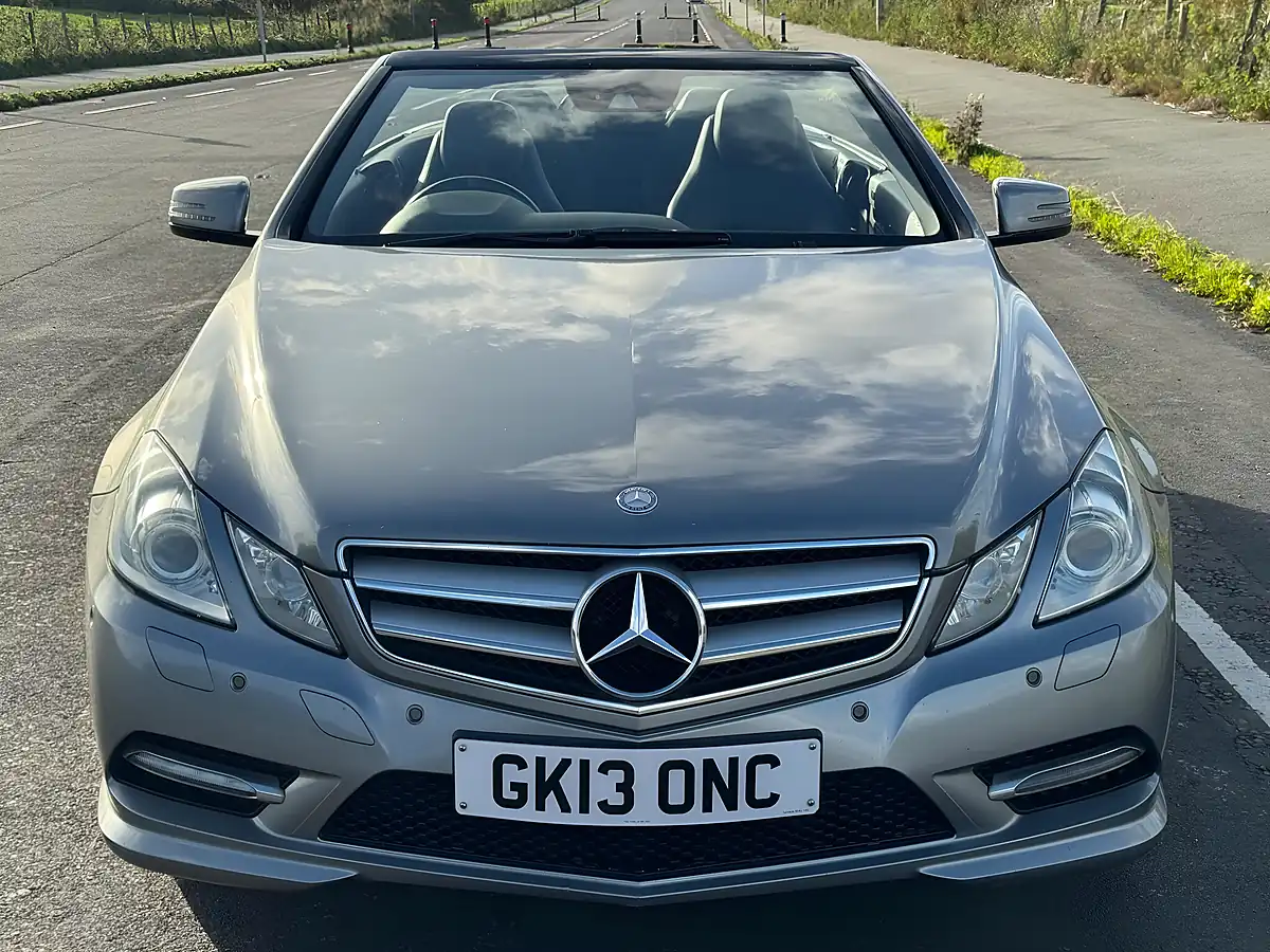 Used 2013 Mercedes-Benz E-Class Sport Cabriolet Silver - Interior and Exterior details 2