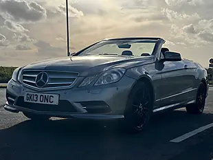 Used 2013 Mercedes-Benz E-Class Sport Cabriolet Silver - Interior and Exterior details 3