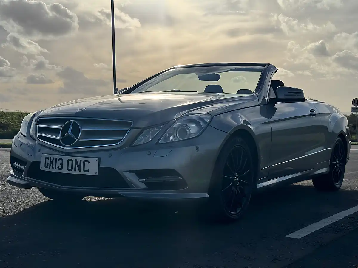 Used 2013 Mercedes-Benz E-Class Sport Cabriolet Silver - Interior and Exterior details 3