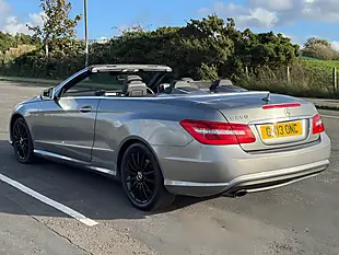 Used 2013 Mercedes-Benz E-Class Sport Cabriolet Silver - Interior and Exterior details 6