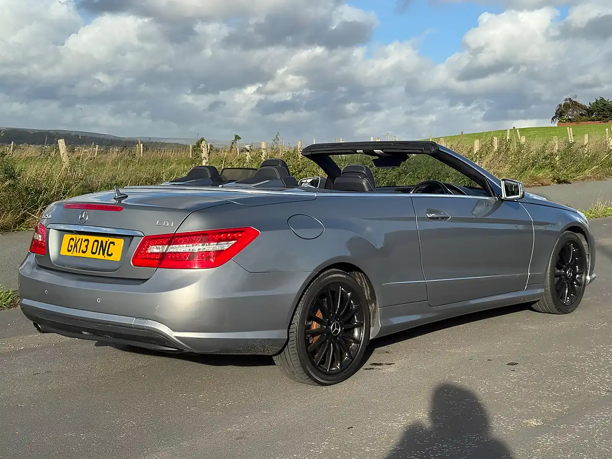 Used 2013 Mercedes-Benz E-Class Sport Cabriolet Silver - Interior and Exterior details 8