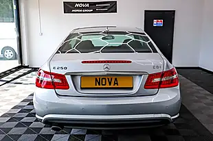 Used 2013 Mercedes-Benz E-Class Sport Coupe Silver - Interior and Exterior details 11