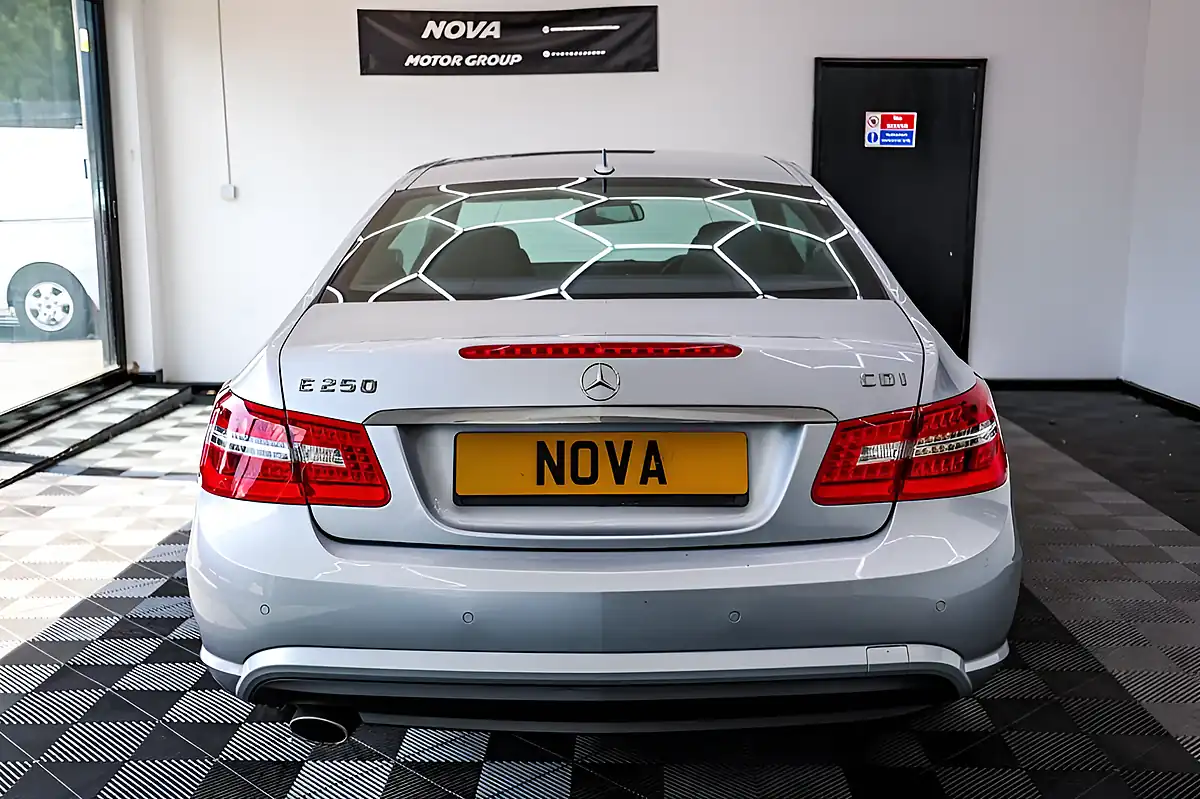Used 2013 Mercedes-Benz E-Class Sport Coupe Silver - Interior and Exterior details 11