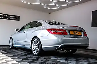 Used 2013 Mercedes-Benz E-Class Sport Coupe Silver - Interior and Exterior details 12