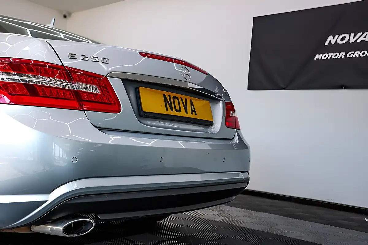 Used 2013 Mercedes-Benz E-Class Sport Coupe Silver - Interior and Exterior details 14