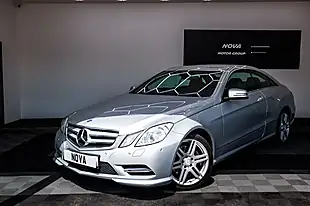 Used 2013 Mercedes-Benz E-Class Sport Coupe Silver - Interior and Exterior details 2